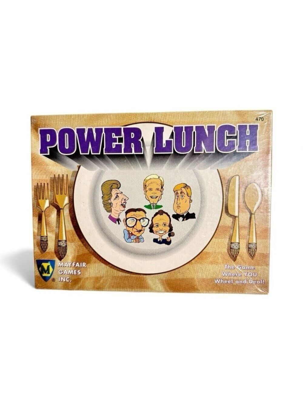 Power Lunch Mayfair Games Inc 1994 New Sealed